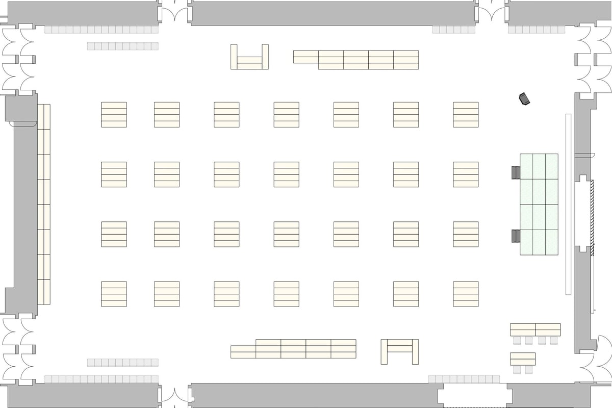 懇親会サンプルレイアウトHALL-A(A全体平面図)2025.01.25_page-0001-1