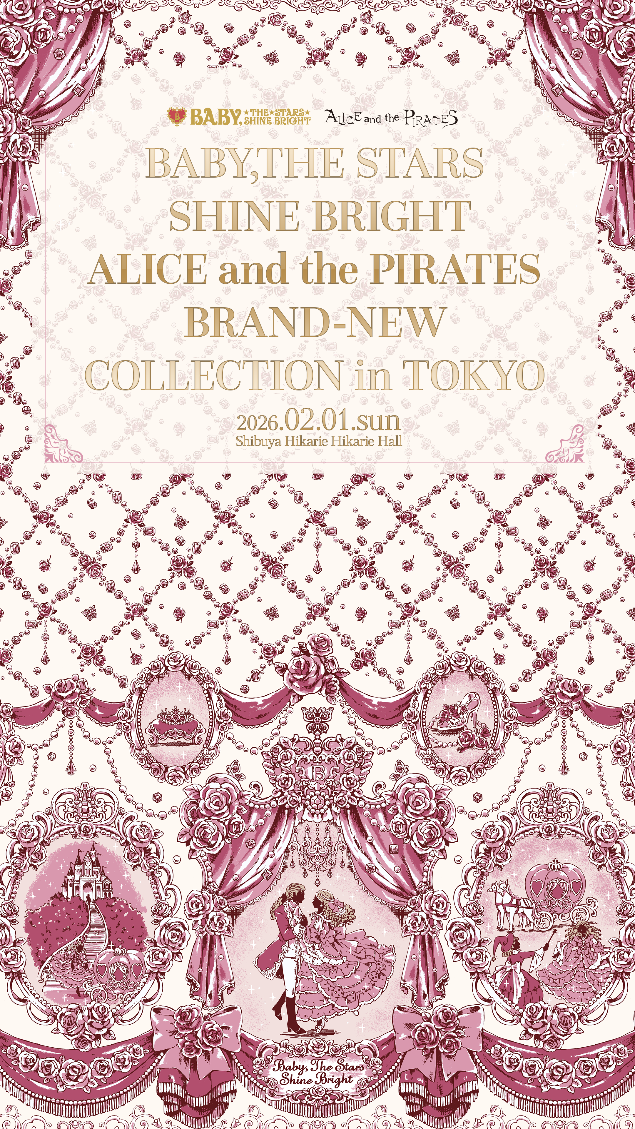BABY,THE STARS SHINE BRIGHT ALICE and the PIRATES 2026 BRAND-NEW COLLECTION in TOKYO