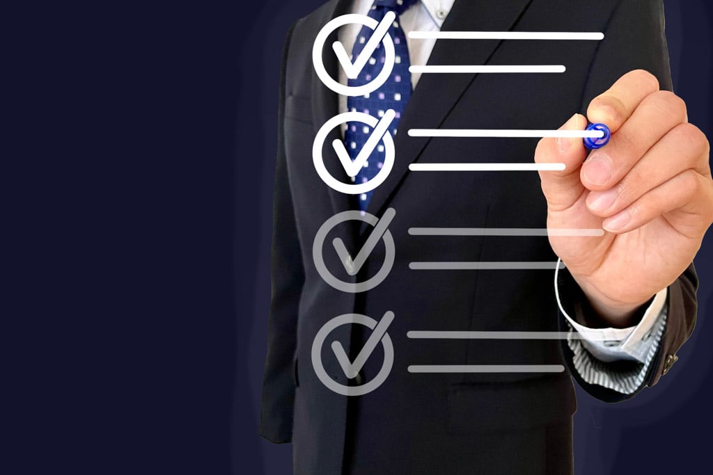 よくある質問のチェックリスト