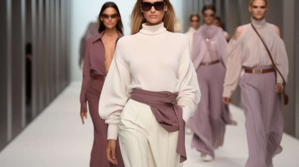 ファッションショー会場のイメージ