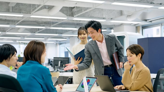 キックオフミーティングの様子