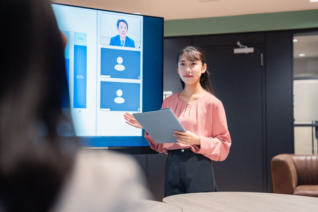 司会進行のイメージ