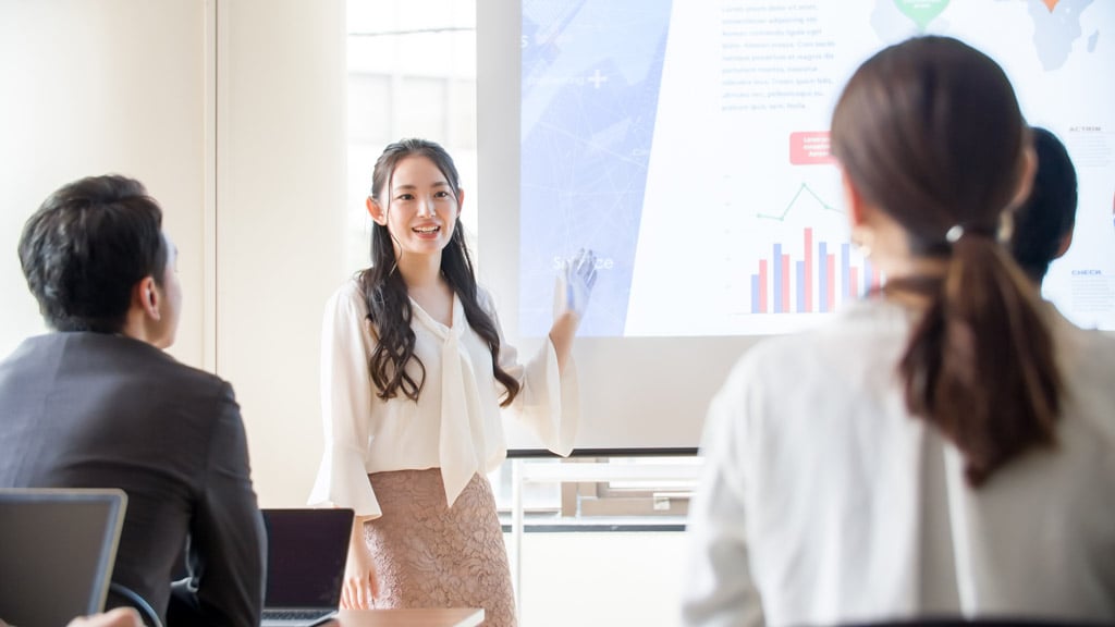 研修をしているイメージ