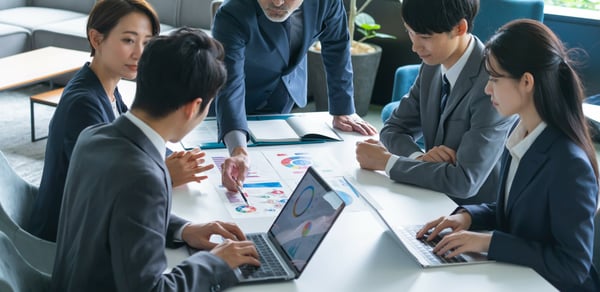 研修しているイメージ