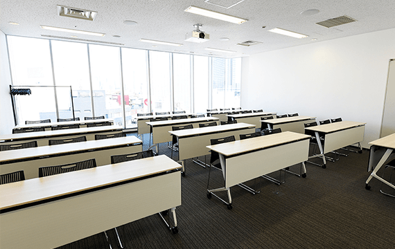 渋谷の貸し会議室のスクール形式